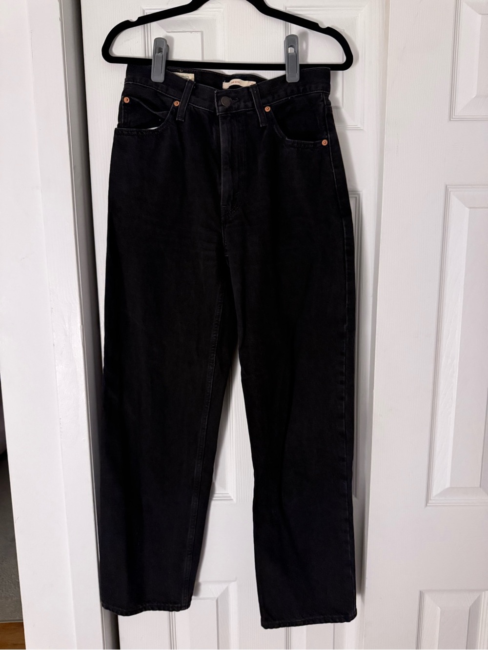 Levi's Black Dad Jeans